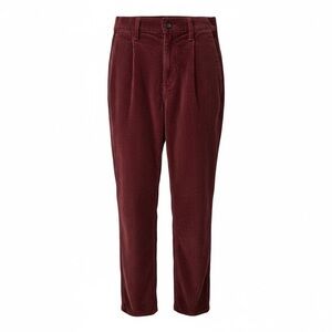 Joe’s Jeans Collection Corduroy Pants Oxblood Size 28 NWOT